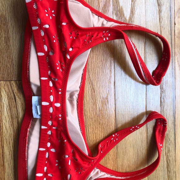 J. Crew laser cut bikini- Orange - Picture 7 of 7